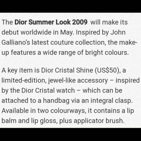 Dior Collectible Dual Gloss Toggle Compact (HTF/Ltd Edition/NIB) - Picture 10 of 13